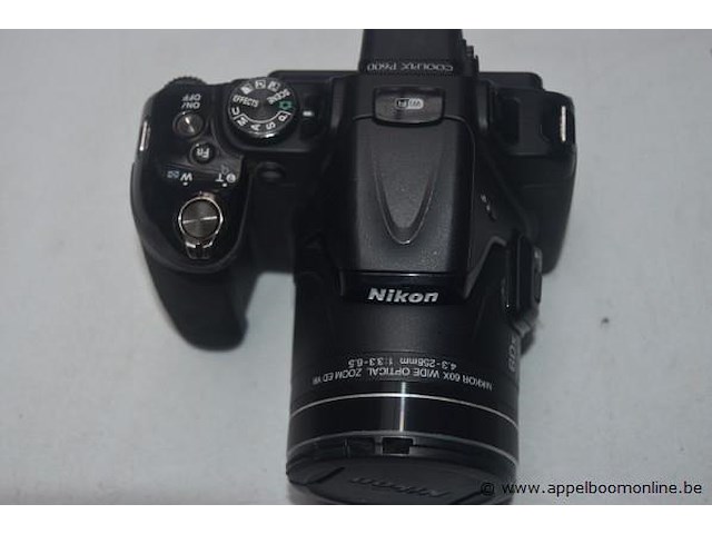 Dig. fototoestel nikon coolpix p600, zonder kabels, zonder batterij, werking niet gekend - afbeelding 2 van  3