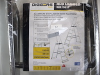 Diggers aluminium trapladder - afbeelding 2 van  3