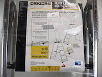 Diggers aluminium trapladder - afbeelding 2 van  3