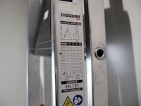 Diggers aluminium trapladder - afbeelding 2 van  5