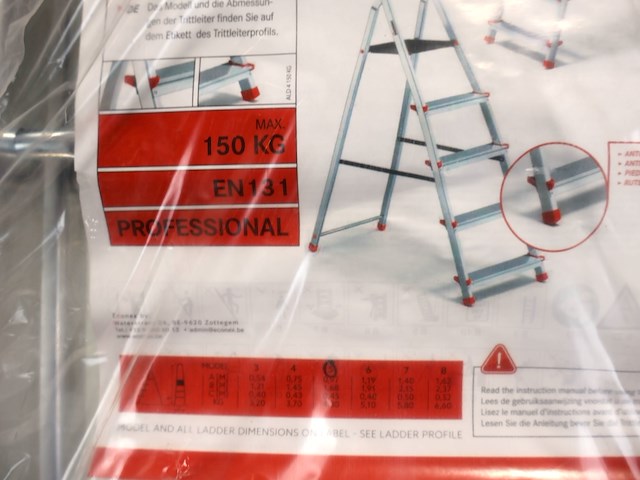 Diggers aluminium trapladder - afbeelding 2 van  3