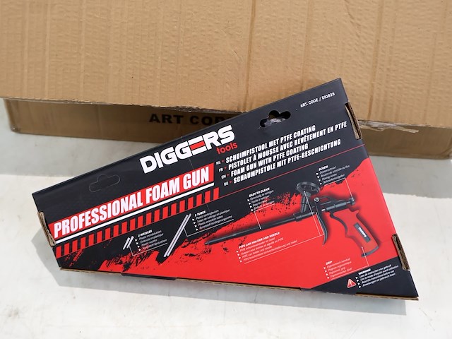 Diggers ptfe schuimpistool (x20) - afbeelding 3 van  4