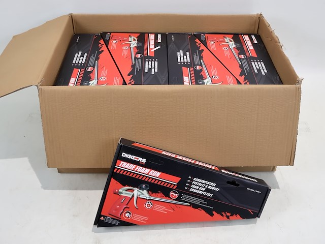 Diggers schuimpistool (x17) - afbeelding 1 van  4