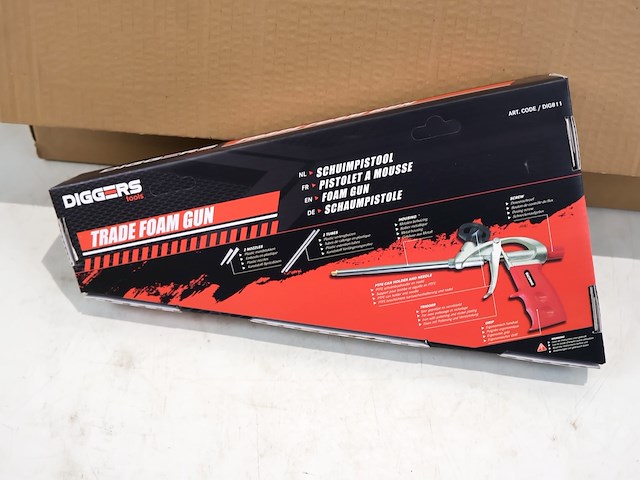 Diggers schuimpistool (x17) - afbeelding 3 van  4