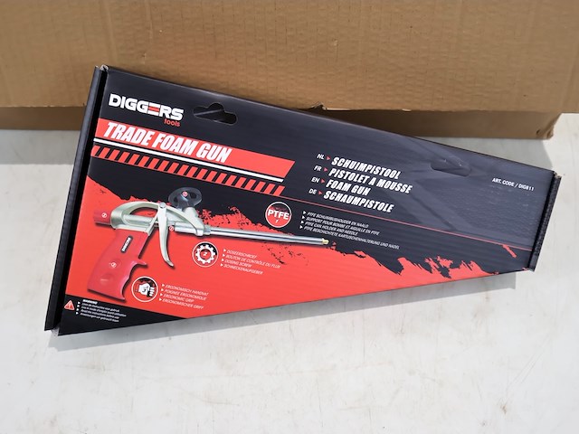Diggers schuimpistool (x20) - afbeelding 2 van  4