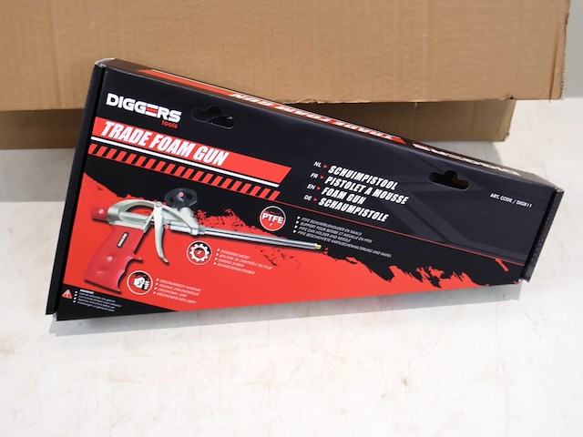 Diggers schuimpistool (x20) - afbeelding 2 van  4