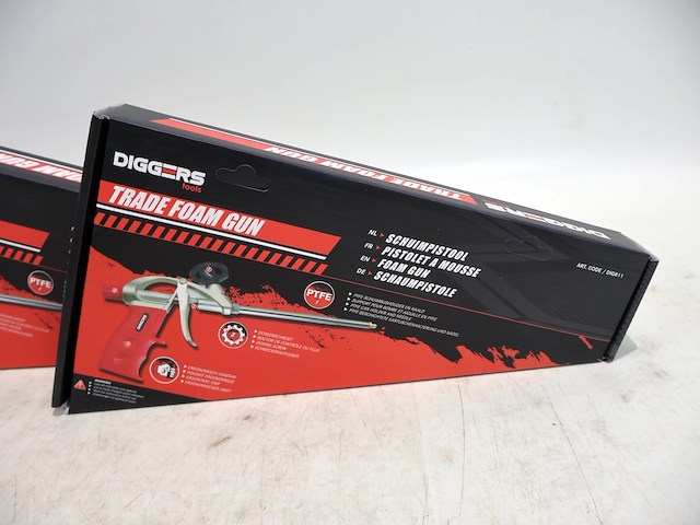 Diggers schuimpistool (x3) - afbeelding 2 van  4