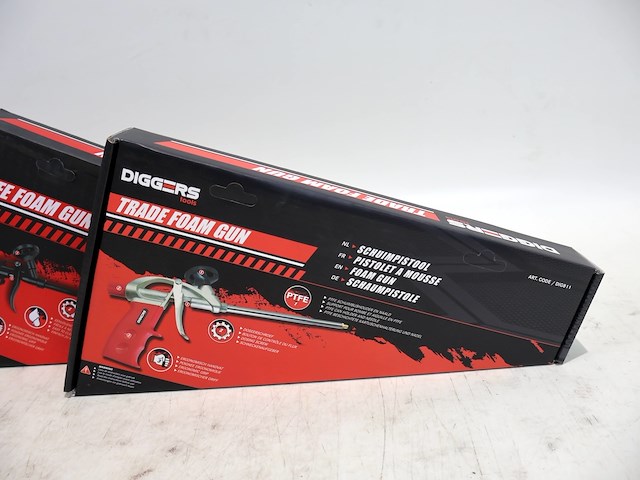 Diggers schuimpistool (x3) - afbeelding 2 van  4