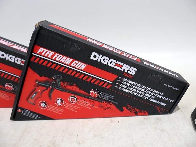 Diggers schuimpistool (x3) - afbeelding 3 van  4