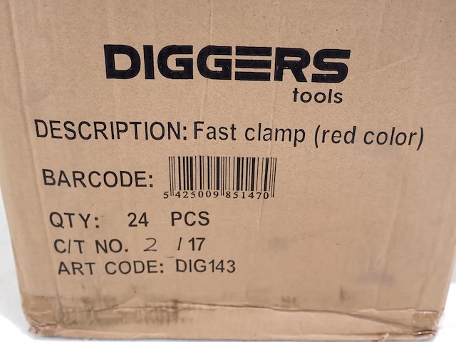 Diggers snelspankklem (x24) - afbeelding 4 van  4