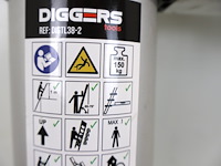 Diggers telescopische ladder - afbeelding 5 van  6