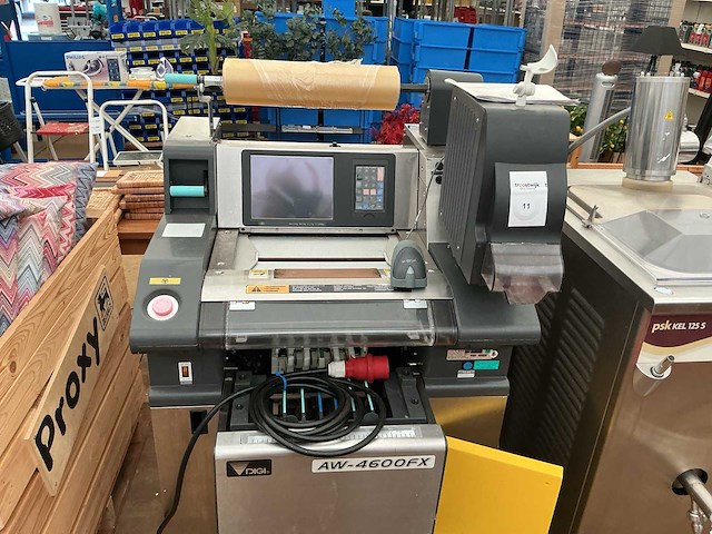 Digi avv-4600fx weeg inpak-etikeermachine - afbeelding 1 van  5