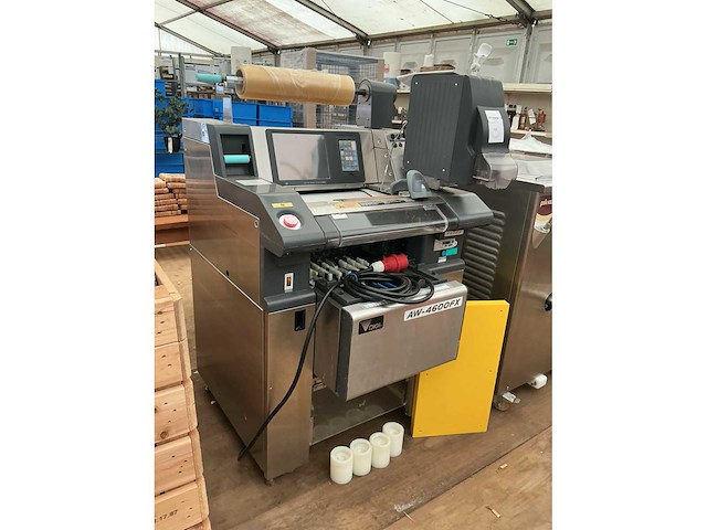 Digi avv-4600fx weeg inpak-etikeermachine - afbeelding 2 van  5