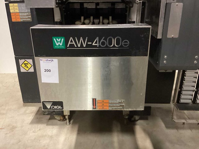 Digi aw-4600e print- en etiketteermachine - afbeelding 2 van  8