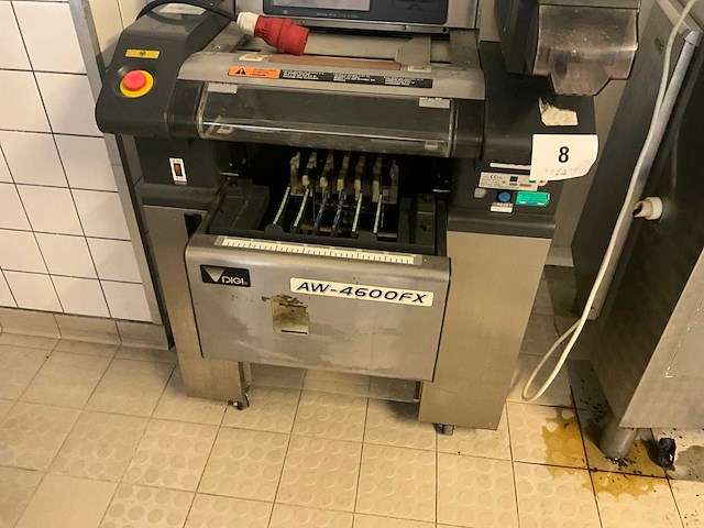 Digi aw-4600fx verpakking-etiketteermachine - afbeelding 4 van  9