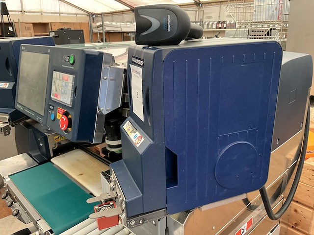 Digi aw-560 intelligent weeg-wikkel en etikkeermachine met digitaal scherm - afbeelding 6 van  8