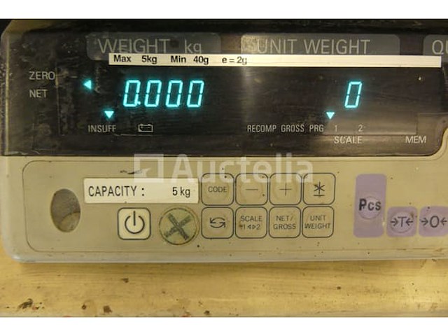 Digi dc-180 digitale weegschaal - afbeelding 4 van  4