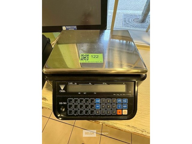 Digi digitale weegschaal touchscreen - afbeelding 2 van  5