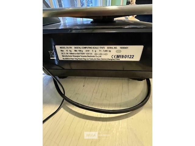 Digi digitale weegschaal touchscreen - afbeelding 5 van  5