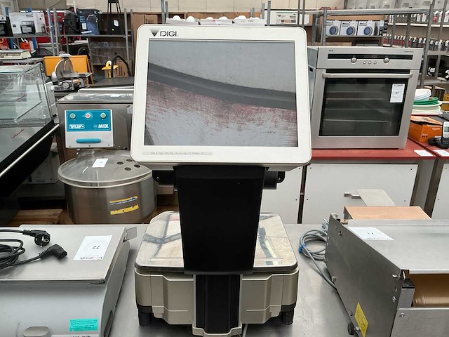 Digi sm-5500ev plus digitale label weegschaal - afbeelding 2 van  4