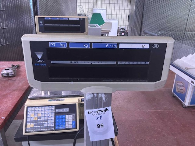 Digi sm500 weegschaal (2x) - afbeelding 3 van  3