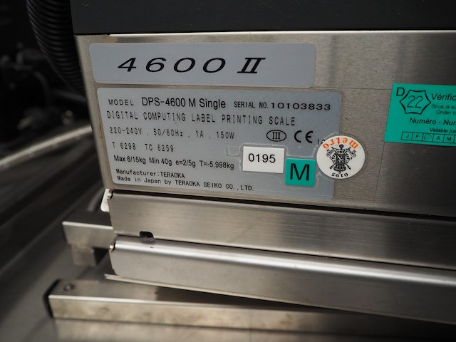 Digi / teraoka seiko co. ltd - afbeelding 2 van  10