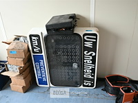 Digitaal bord voor snelheidscontrole