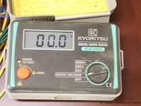 Digitale aardingstester - kyoritsu - kew 4105a toebehoren - meetkabels, draagtas - afbeelding 2 van  2