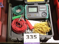 Digitale aardtester - kyoritsu - 4105a toebehoren - meetsnoeren, koffer - afbeelding 1 van  2