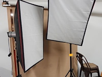 Digitale camera nikon + studioverlichtingsset - afbeelding 2 van  9