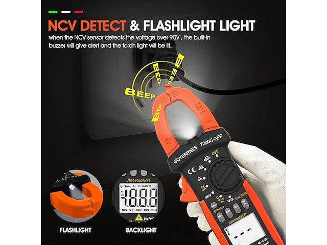 Digitale klemmeter - afbeelding 6 van  6
