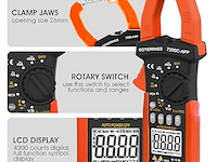 Digitale klemmeter - afbeelding 2 van  6