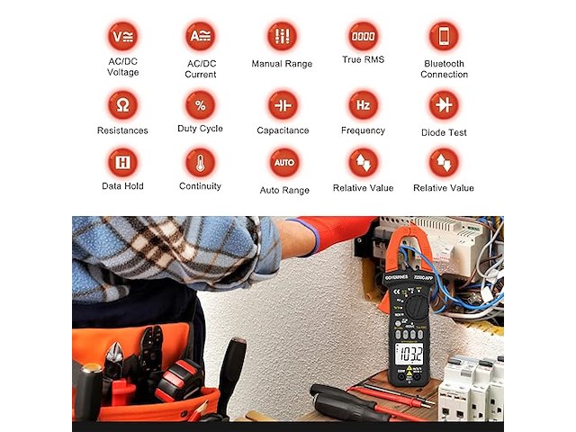 Digitale klemmeter - afbeelding 3 van  6