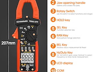Digitale klemmeter - afbeelding 5 van  6