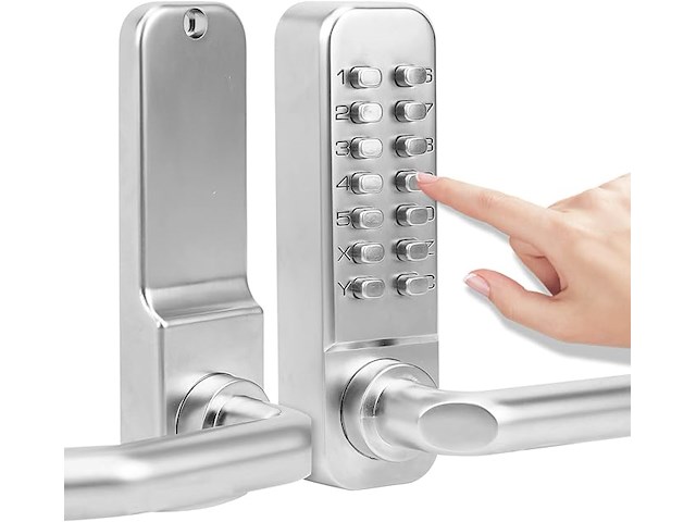 Digitale mechanische combinatie deurslot - afbeelding 1 van  3