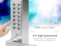 Digitale mechanische combinatie deurslot - afbeelding 3 van  3