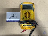 Digitale multimeter itc itc-958, inclusief testkabels.