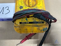Digitale multimeter itc itc-958, inclusief testkabels. - afbeelding 2 van  2