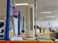Digitale personenweegschaal korona, ventilator op voet delonghi, staande torenventilator airmate, elektrische stoomreiniger aqua laser