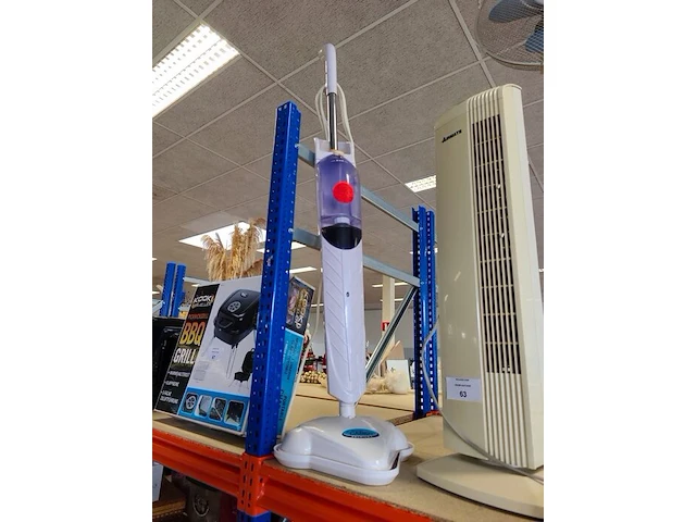 Digitale personenweegschaal korona, ventilator op voet delonghi, staande torenventilator airmate, elektrische stoomreiniger aqua laser - afbeelding 5 van  6