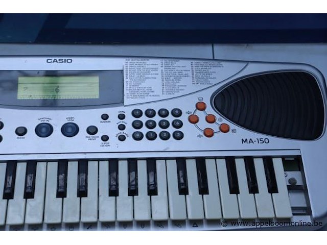 Digitale portable keyboard casio ma-150, zonder kabels, werking niet gekend - afbeelding 2 van  2