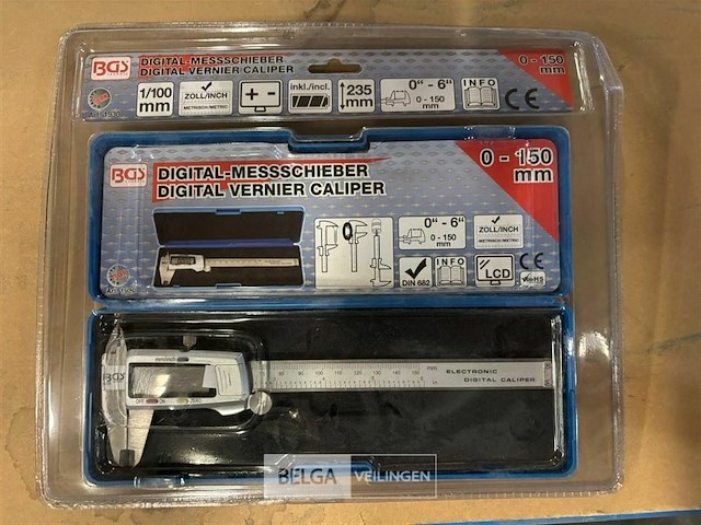 Digitale schuifmaat 150 mm - afbeelding 1 van  3