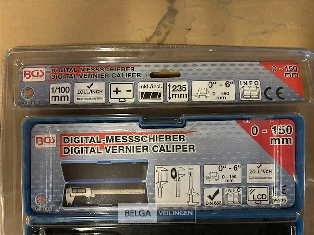 Digitale schuifmaat 150 mm - afbeelding 2 van  3