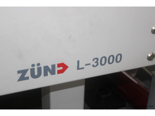 Digitale snijtafel zünd l-3000, werking niet gekend - afbeelding 3 van  4
