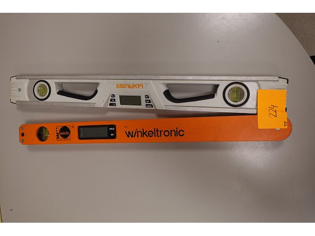 Digitale watrerpas & hoekmeter nedo - afbeelding 1 van  3