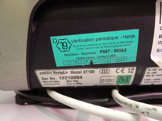 Digitale weegschaal avery berkel - afbeelding 2 van  2