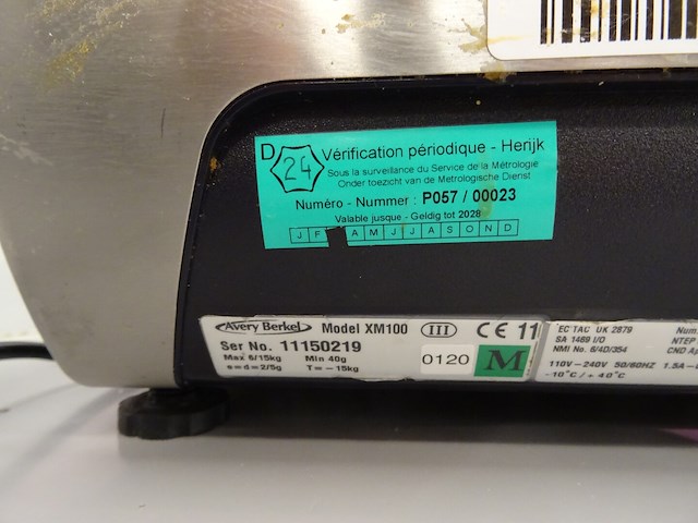 Digitale weegschaal avery berkel - afbeelding 2 van  2