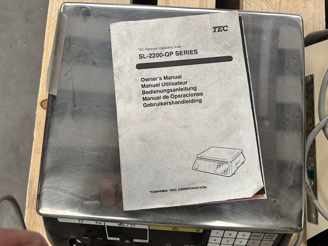 Digitale weegschaal tec sl2200 - afbeelding 3 van  4