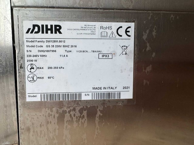 Dihr pro vaatwasser glaswasmachine - afbeelding 9 van  9