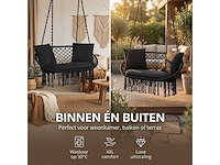 Dikke kussens - geschikt voor tuin en balkon (10x) - afbeelding 4 van  7
